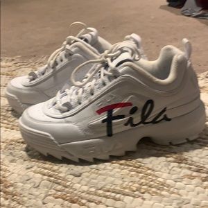 Fila Sneakers!!! Barely worn Size 7-1/2